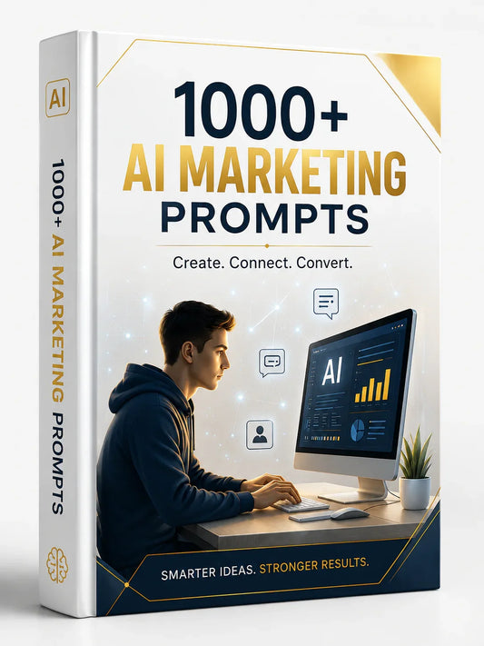 THE AI MARKETING VAULT +1,000 Elite Prompts for Entrepreneurs, Creators & Brands